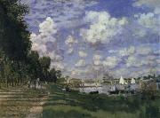 Claude Monet The Marina at Argenteuil china oil painting reproduction